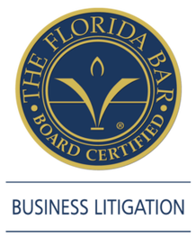 Florida Bar Board Certification in Business Litigation - David Steinfeld, Esq.