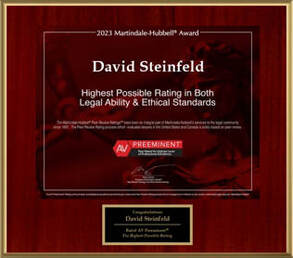 David Steinfeld AV-Preeminent Rated