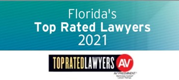 David Steinfeld honored by The Daily Business Review as one of the 2021 Top Rated Lawyers in Florida
