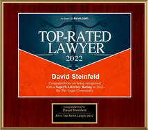 David Steinfeld Avvo Top Rated Lawyer 2021