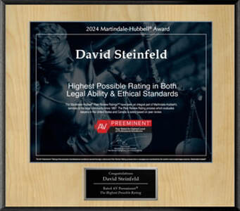 David Steinfeld AV-Preeminent Rated